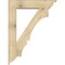 Ekena Millwork Balboa Traditional Rough Sawn Bracket w/ Offset Brace, Douglas Fir, 8"W x 36"D x 48"H BKT0806X36X48BOA01RDF - alternate 3